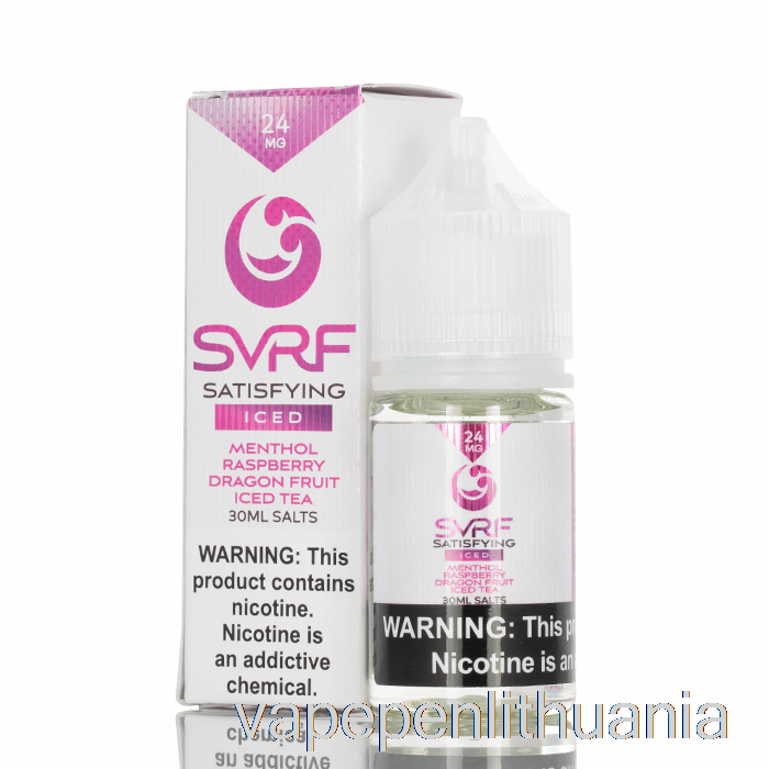 Ledo Patenkinimas - Svrf Druskos E-skystis - 30ml 24mg Vape Skystis